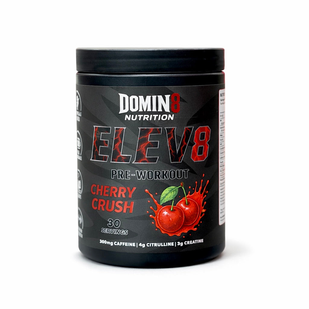 ELEV8 High Stim Pre-Workout | 300mg Caffeine | Focus, Energy & Pump | 30 Servings